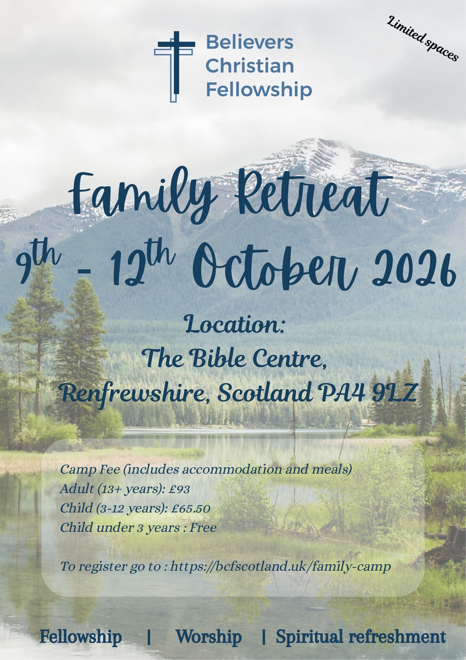 Family Retreat 2026 - Save the Date!